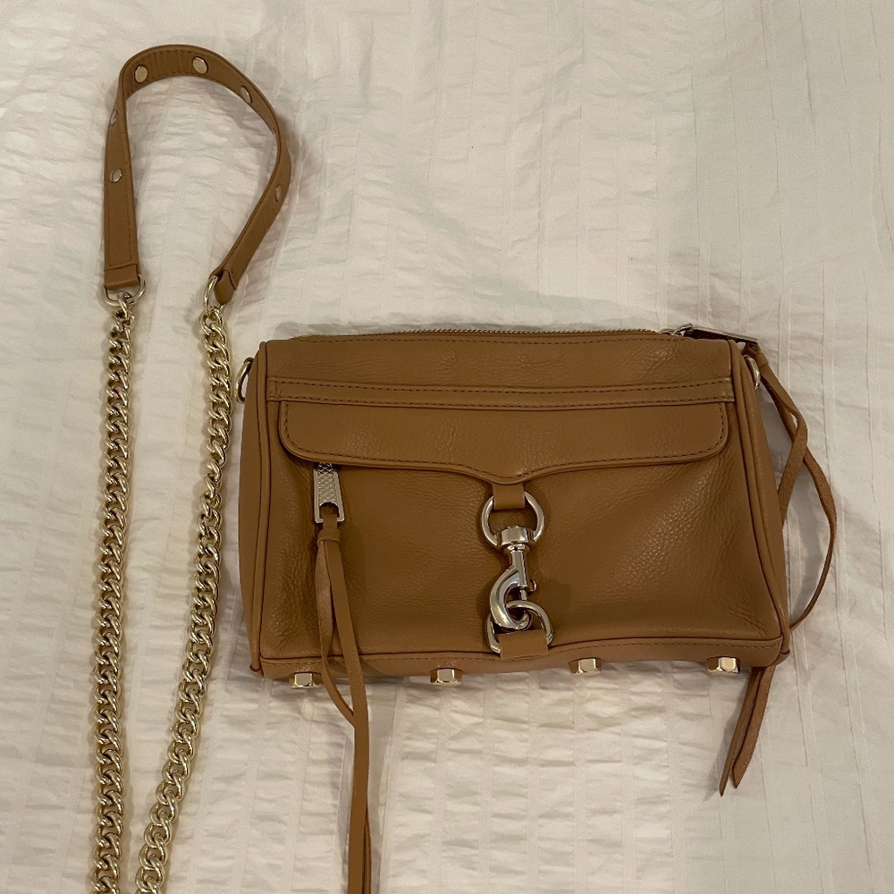 Rebecca Minkoff Mini Mac Tan Color